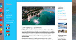 Desktop Screenshot of camp-klenovica.com